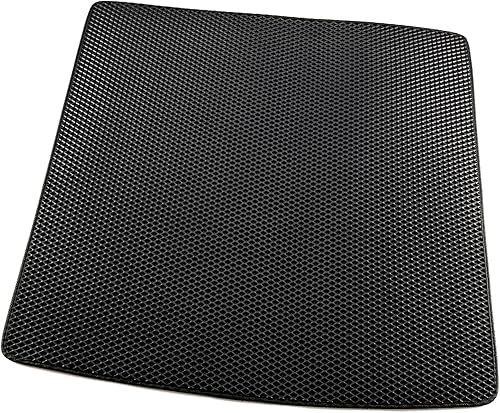 Alfombrilla de maletero de carga personalizada para Porsche Macan 2015-2023 - Bandeja de forro de maletero para todo tipo de clima (negro)