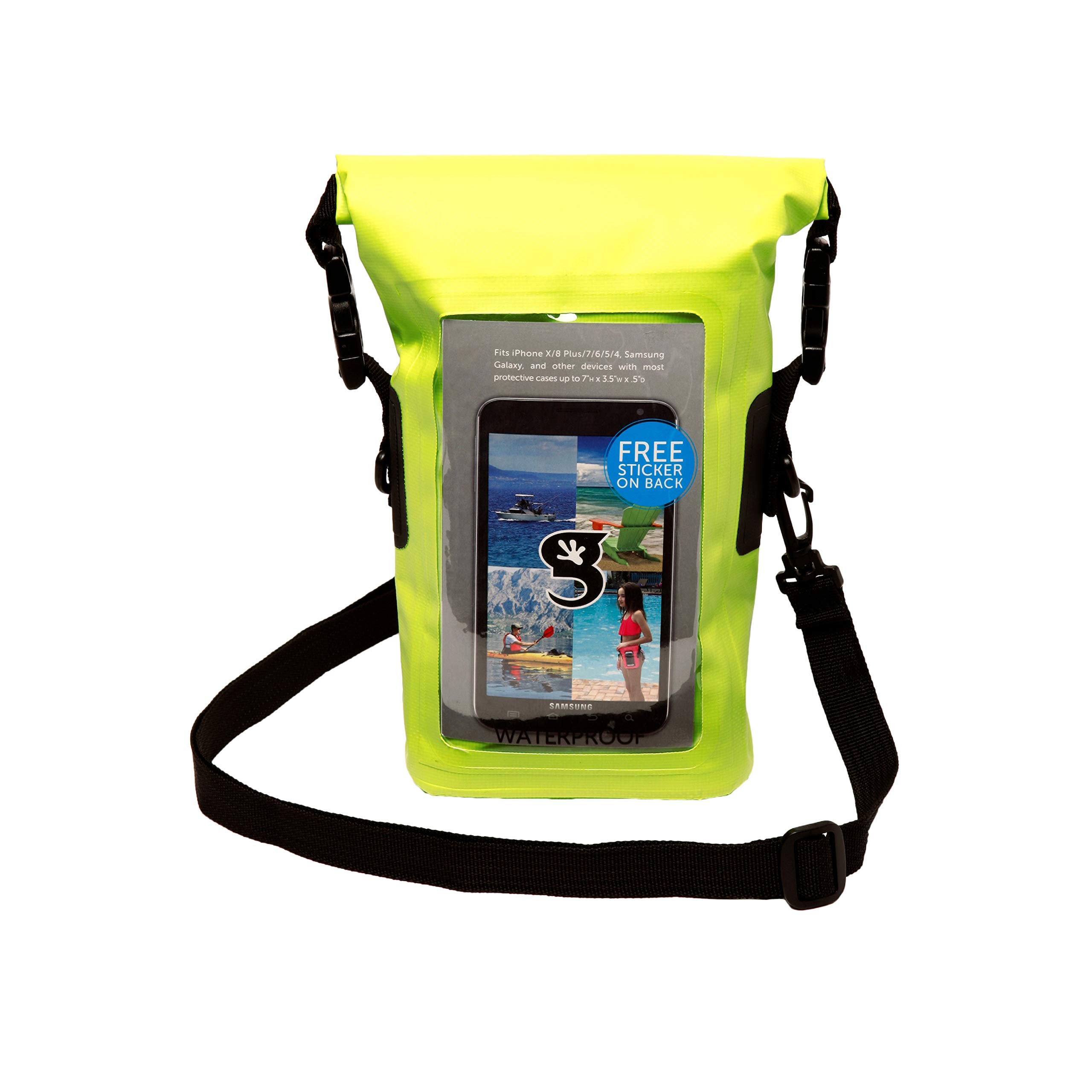 geckobrands Waterproof Phone Tote