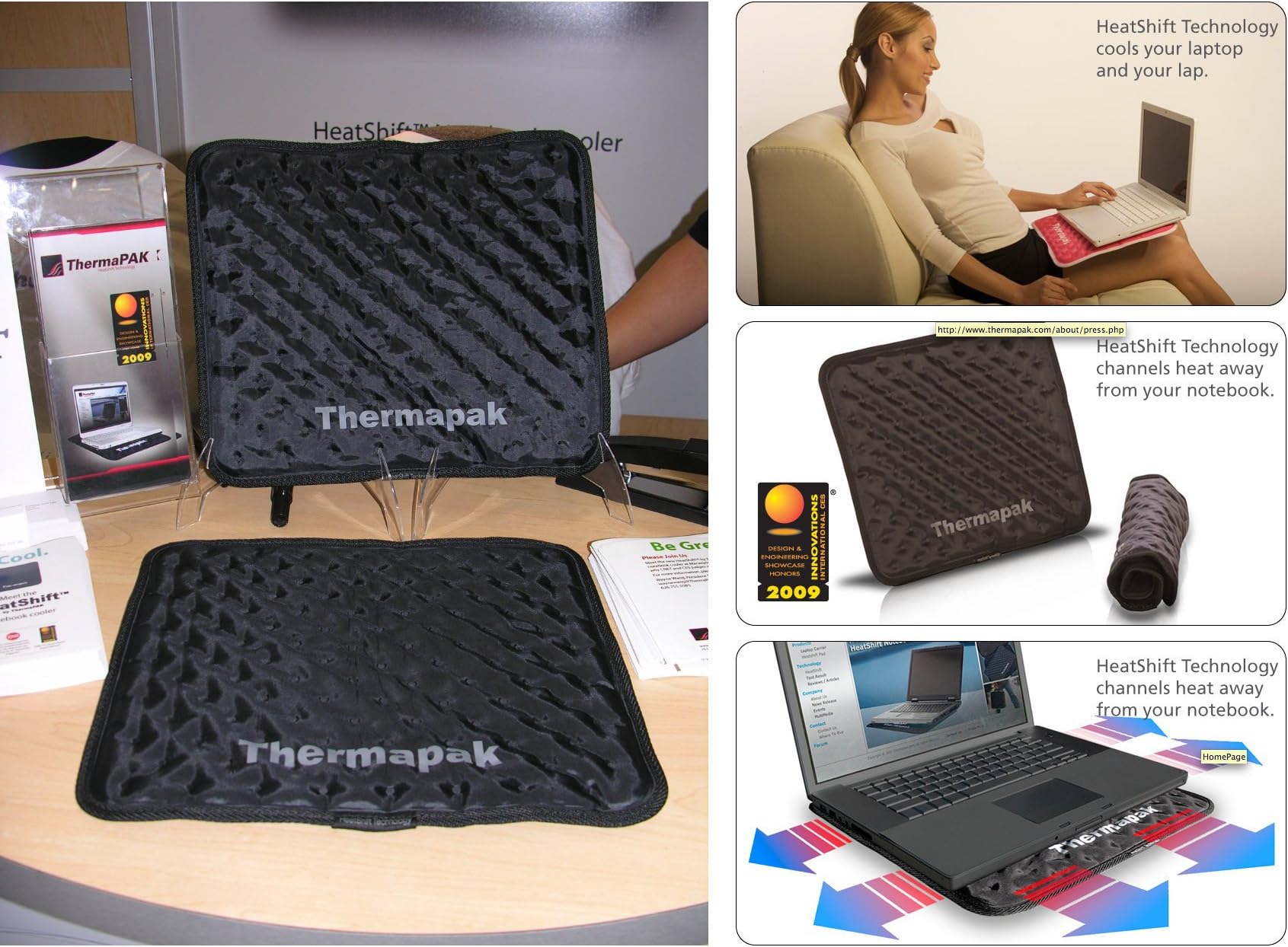 ThermaPAK Laptop Cooling Heatshift Pad