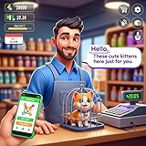 アイ・アム・クレイジー・キャット ペットスーパーマーケットシミュレーターゲーム：バーチャルファーミングアドベンチャー - ペットワールド