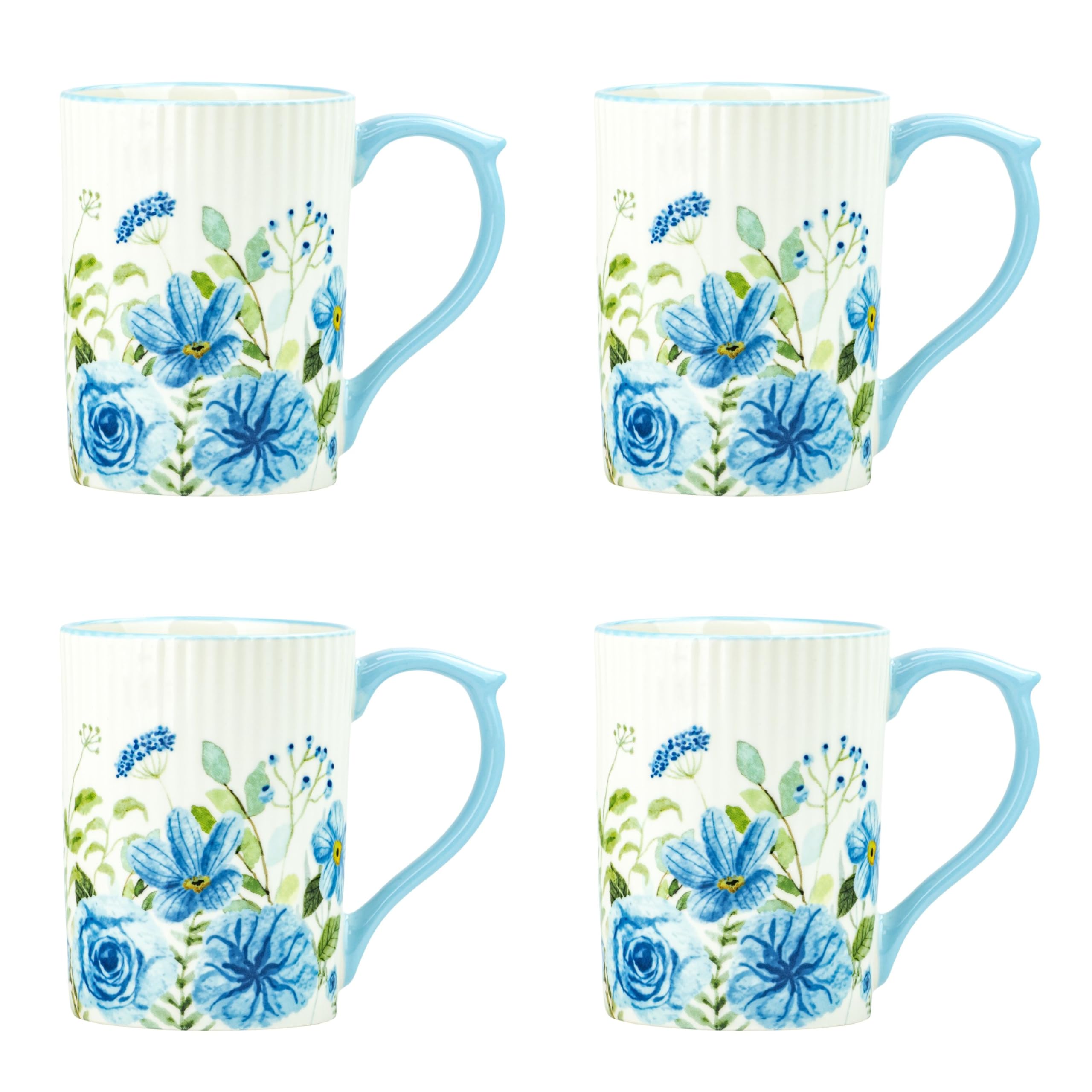 10 Strawberry Street Fall Floral / Large / Classic Glassware & Drinkware