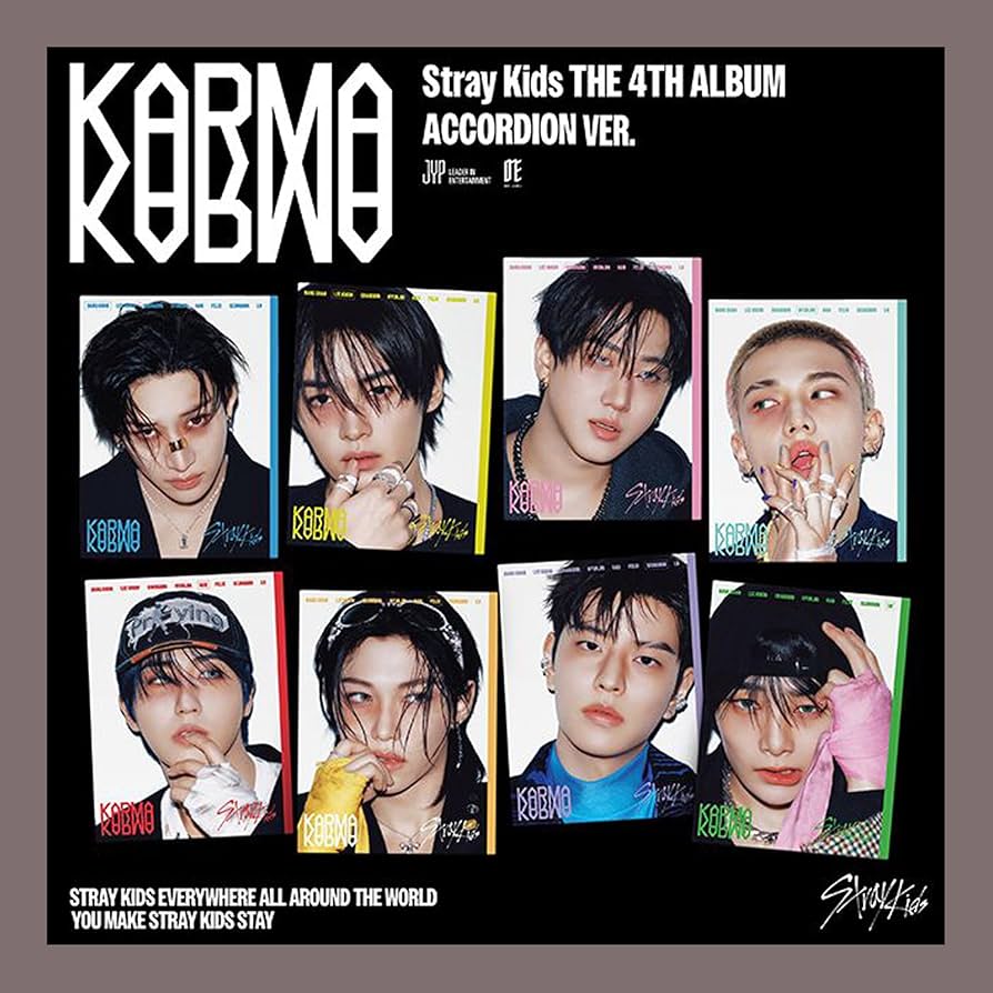 フィリックス アルバム accordion 未開封 10枚 KARMA Amazon.com: Stray Kids KARMA 4th Full Album (ACCORDION