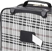 Vista 227 de Rockland, juego de equipaje de dos piezas, Carbón), F102