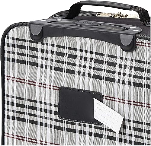 Miniatura 227 de Rockland, juego de equipaje de dos piezas, Carbón), F102