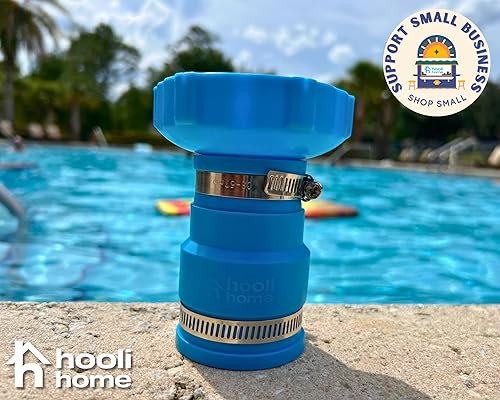 Miniatura 7 de Adaptador de manguera de vacío para piscina, conector de repuesto Intex Adapter B, se adapta a múltiples accesorios de manguera de desnatador de