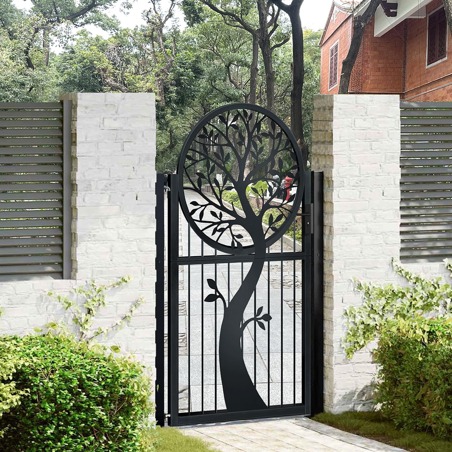 Use Side Gate Diy Side Gate Universal Aluminum Gate (Side Gate/Yard Gate) DIY Kit