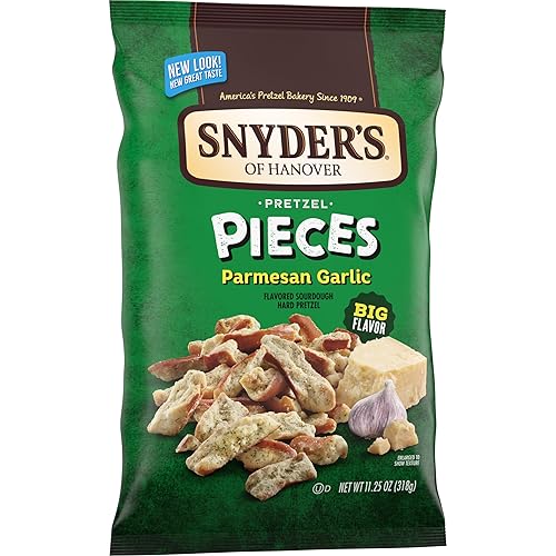 Miniatura 61 de Snyder's of Hanover Piezas de pretzel, jalapeño, 11.25 onzas