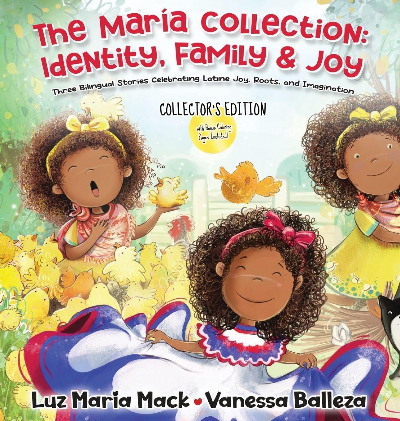 The María Collection - Identity, Family & Joy: Three Bilingual Stories Celebrating Latine Joy, Roots, and Imagination      Hardcover – January 16, 2026