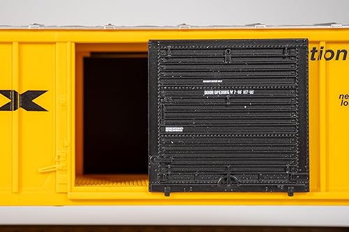 Miniatura 4 de Bachmann Hobby Train Freight Cars, amarillo prototípico