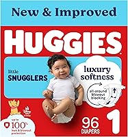 Vista 1 de Huggies Little Snugglers Pañales para bebé talla 1