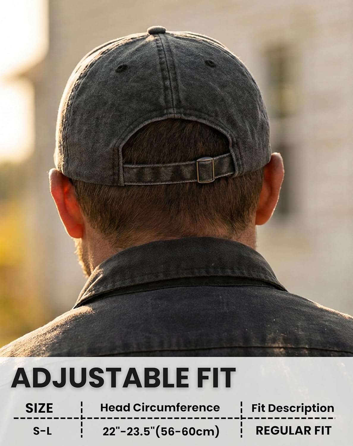 InnoBeta Maintenance Man Gifts Cap for Men Women - Adjustable Vintage Washed Cotton Embroidered Hat - Appreciation Gift for Maintenance Worker - Dark Grey - Image 6