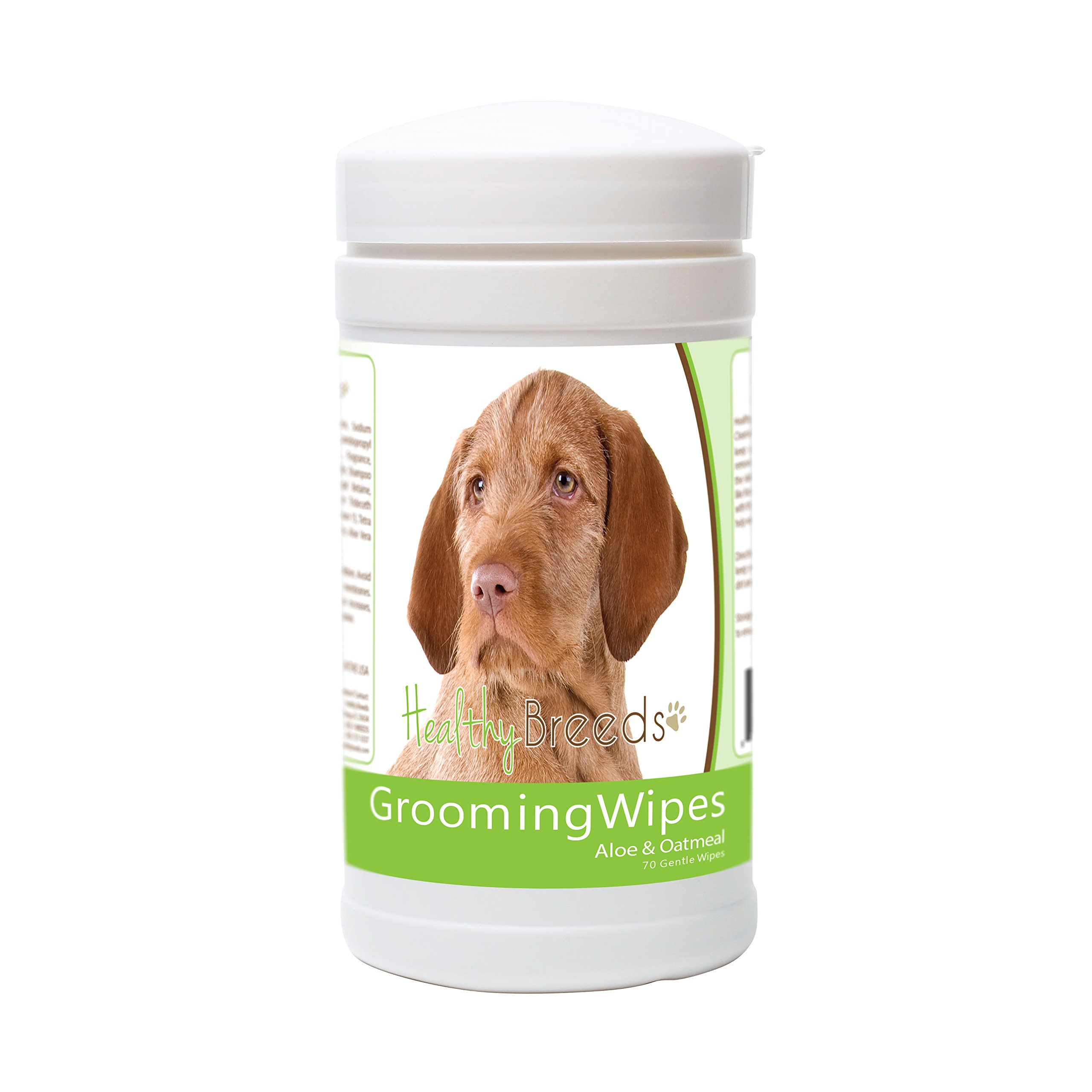 Healthy Breeds Wirehaired Vizsla Grooming Wipes 70 Count