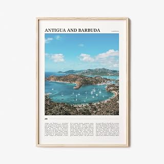 Antigua And Barbuda Travel Print, Antigua And Barbuda Decor, Print Poster Photo Art Caribbean Wall Decor Poster,249