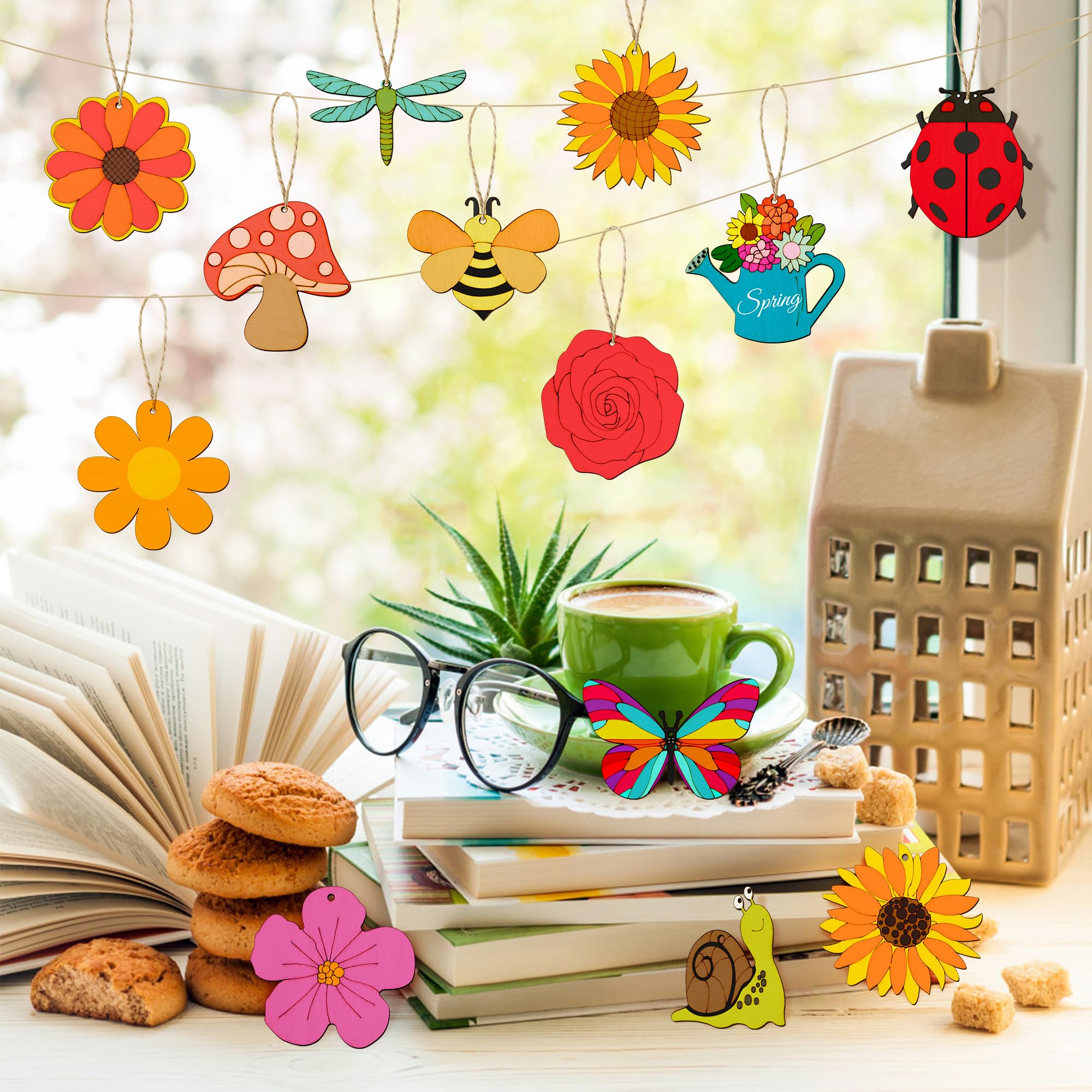 DIY Holzblumen Zum Bemalen – Bastelset Für Kindergeburtstage & Kreativität