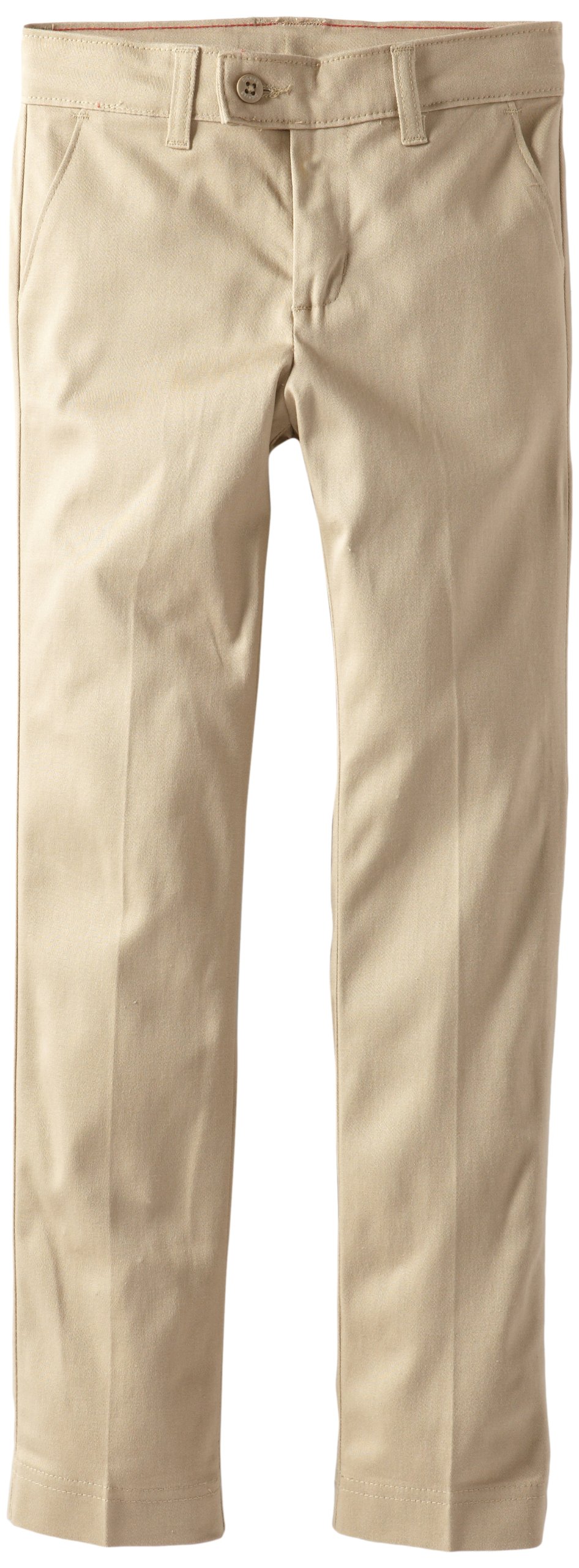 Dickies Girls' Stretch Slim Straight Pant