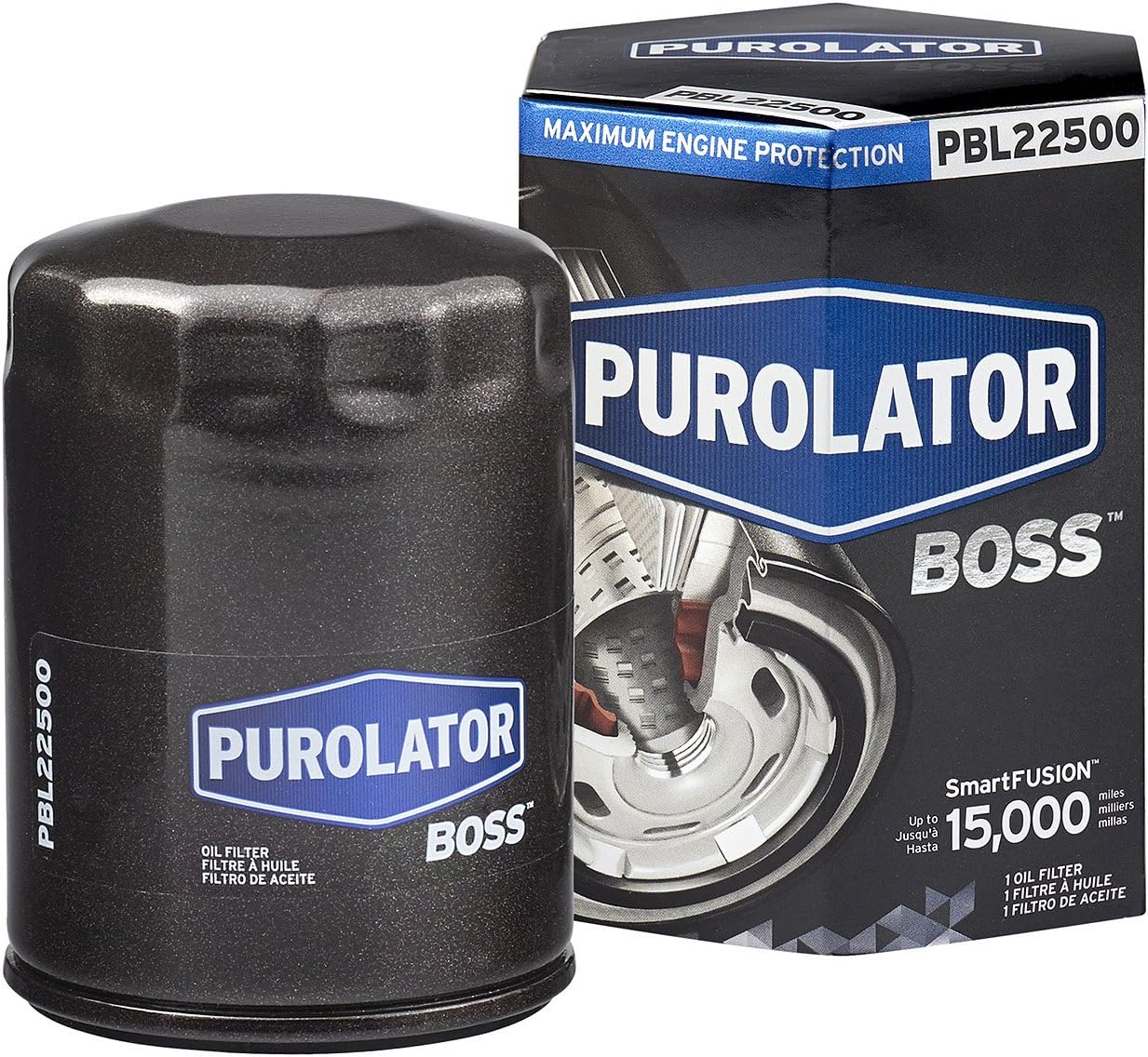 PurolatorBOSS Maximum Engine Protection Spin On Oil Filter,