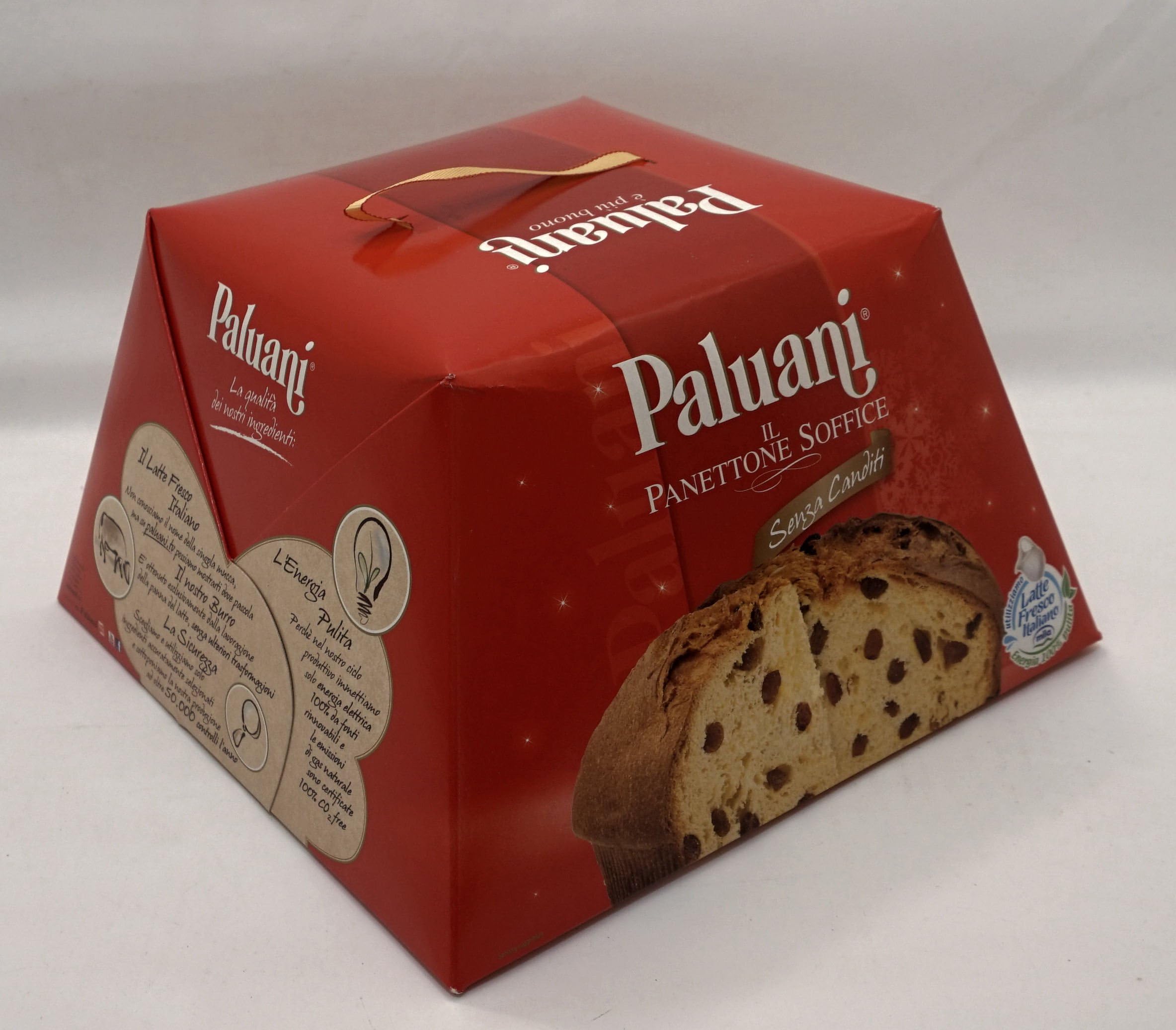 Paluani Panettone Soffice Senza Canditi Gr.750