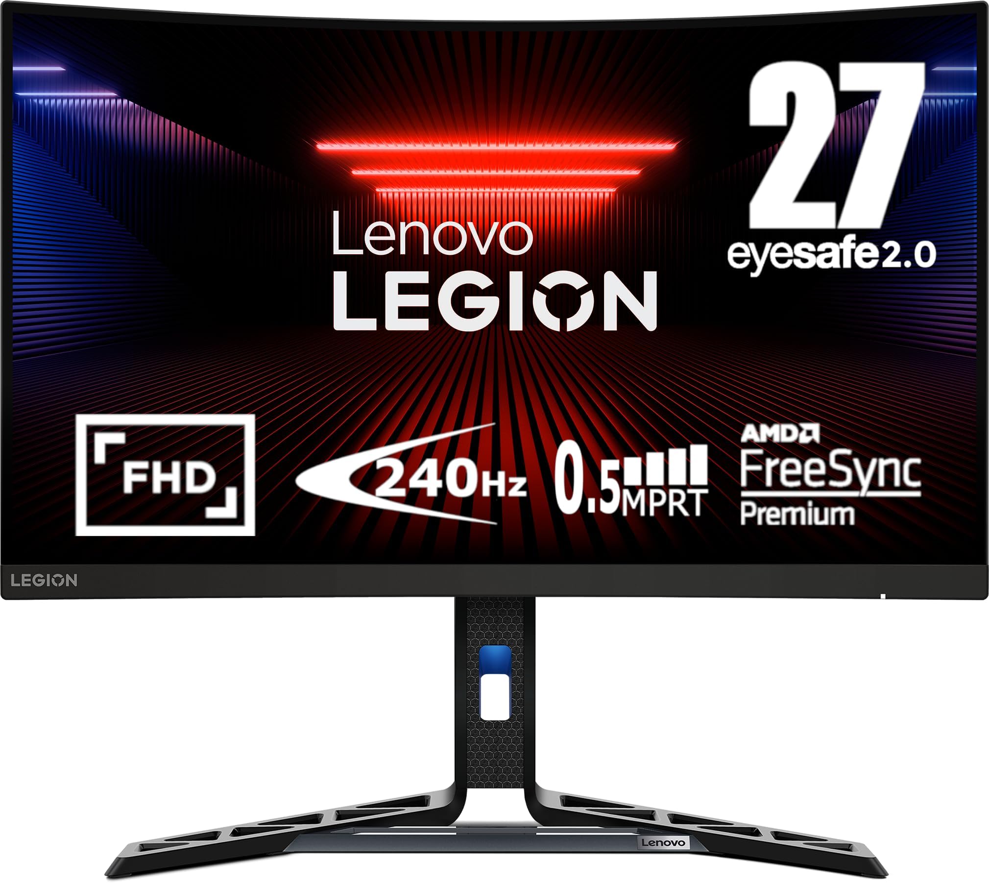 Lenovo Legion R27qe Gaming Monitor 27" QHD IPS (2560x1440), 0.5ms, 180Hz, Cavo HDMI, Input HDMI