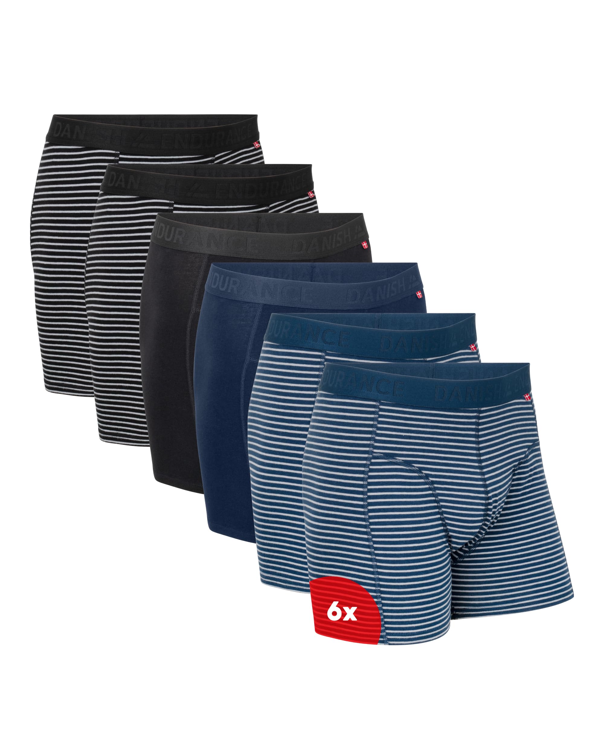 DANISH ENDURANCE Boxer Homme Sport Respirant Et Doux