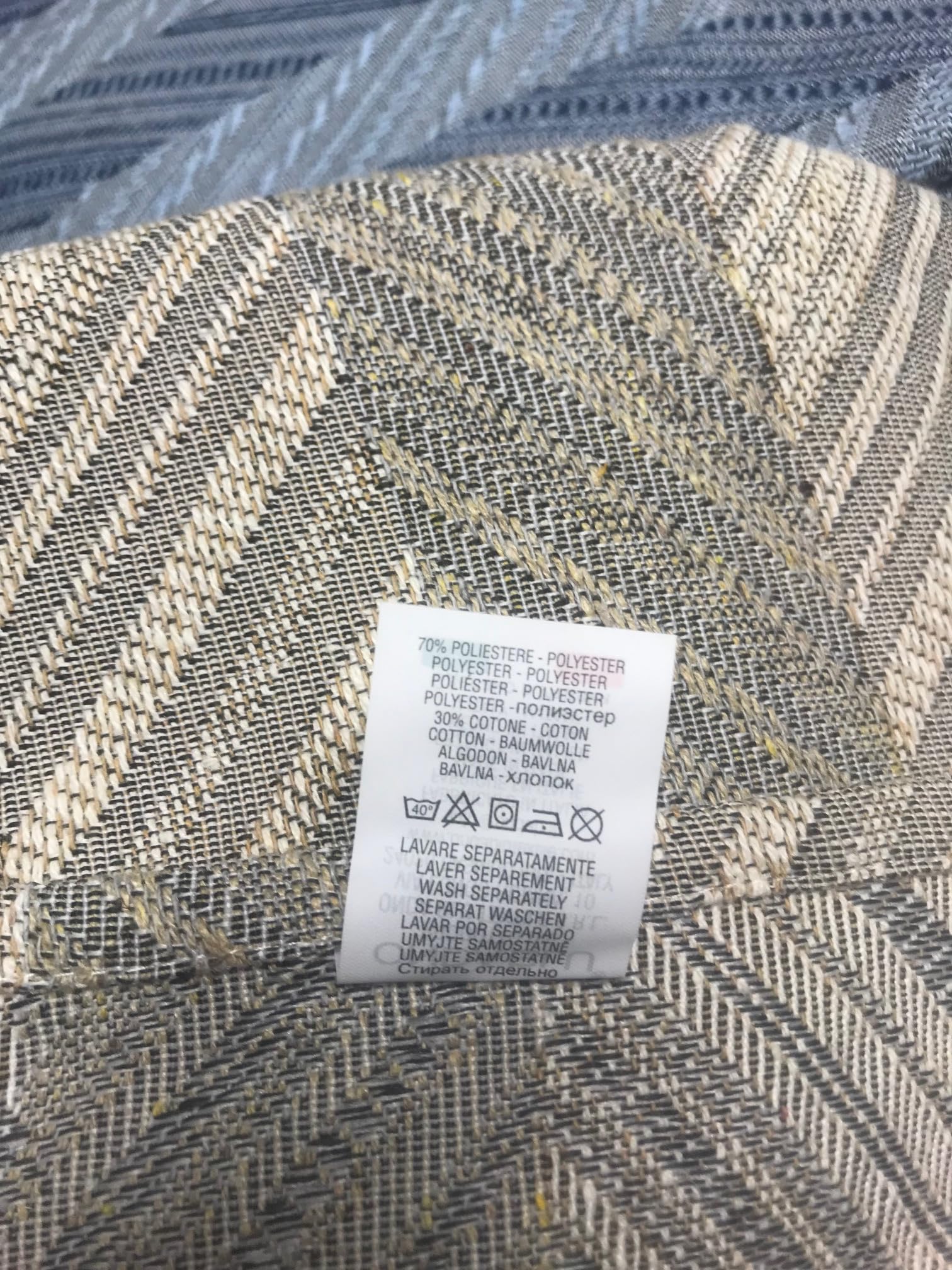 SpazioTessile Copriletto Arredatutto 0P Copritutto Copridivano Multiuso Letto Divano Rio (255x310, Blu)