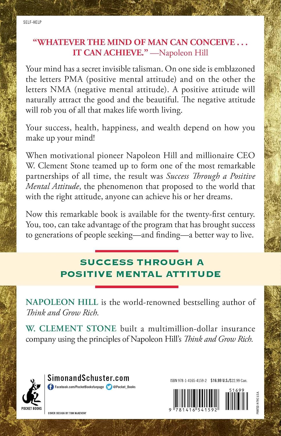 Success Through A Positive Mental Attitude