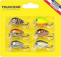 TRUSCEND SwimMax Jointed Swimbait with BKK Hooks - Noisy Wiggling Vibration for Bass Trout Walleye Crappie Bites
