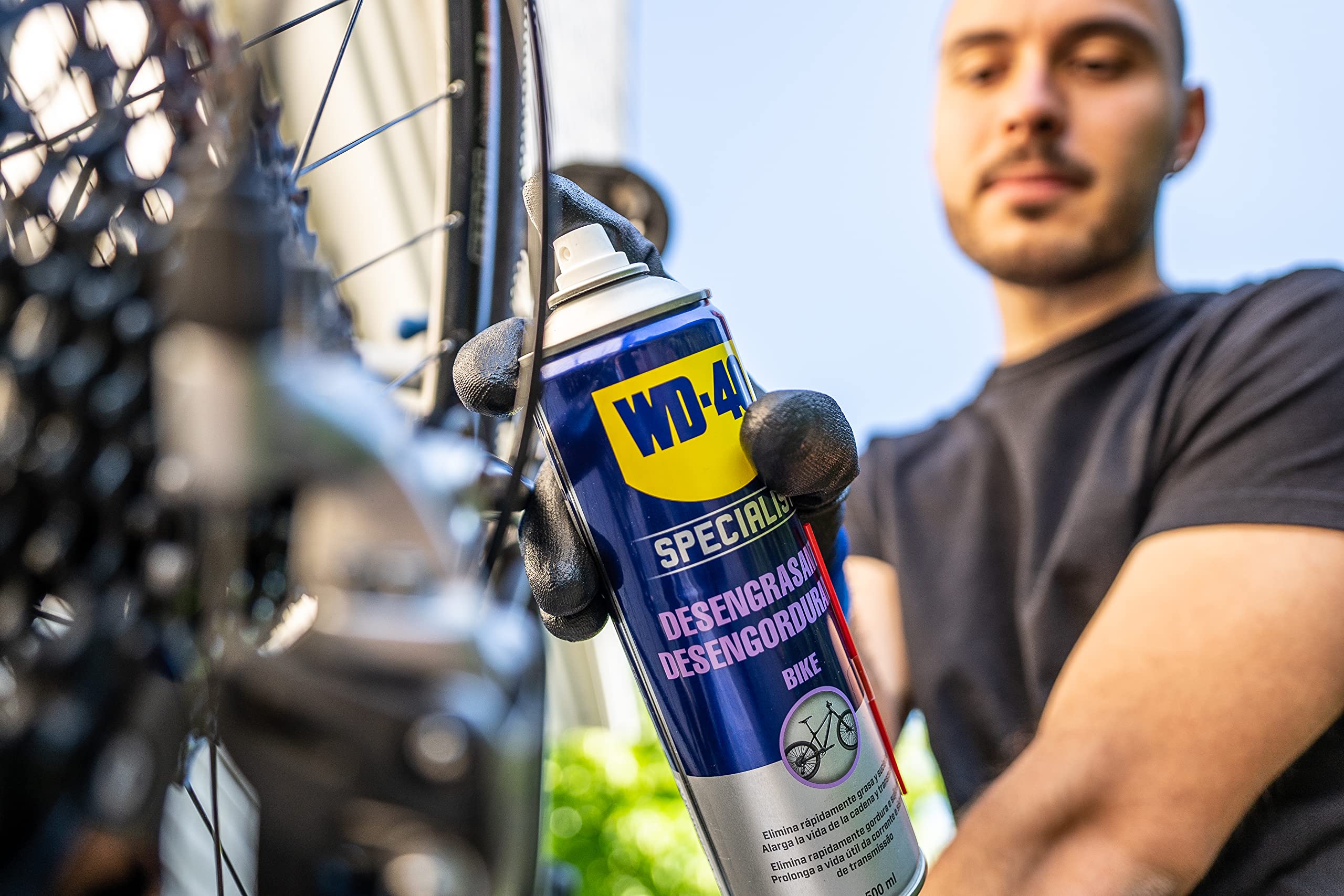 WD-40 BIKE - Desengrasante Cadenas Bicicleta-Spray 500ml