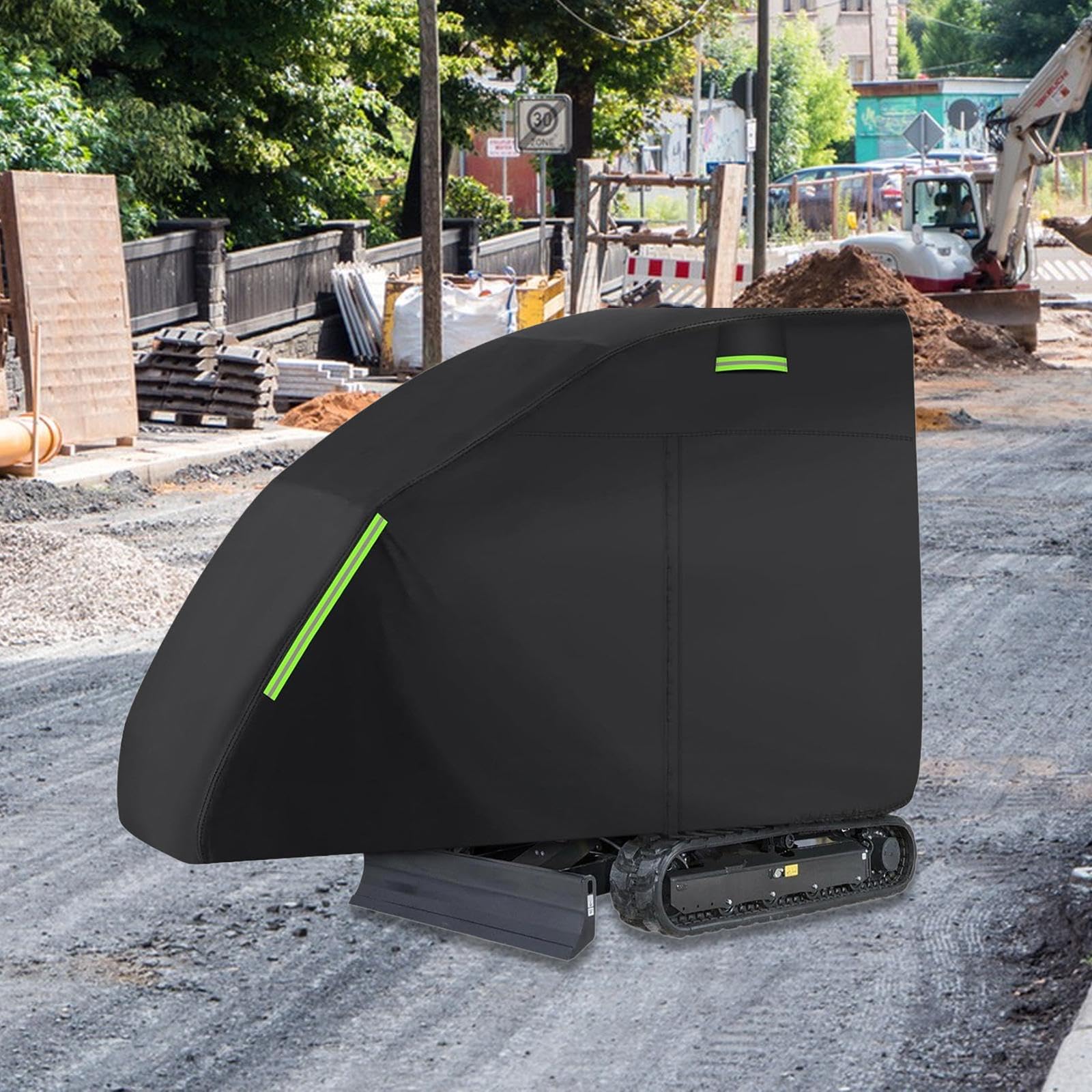 Harilla Funda Protectora Resistente e Impermeable para miniexcavadora KX015-4 Vio17, 420d