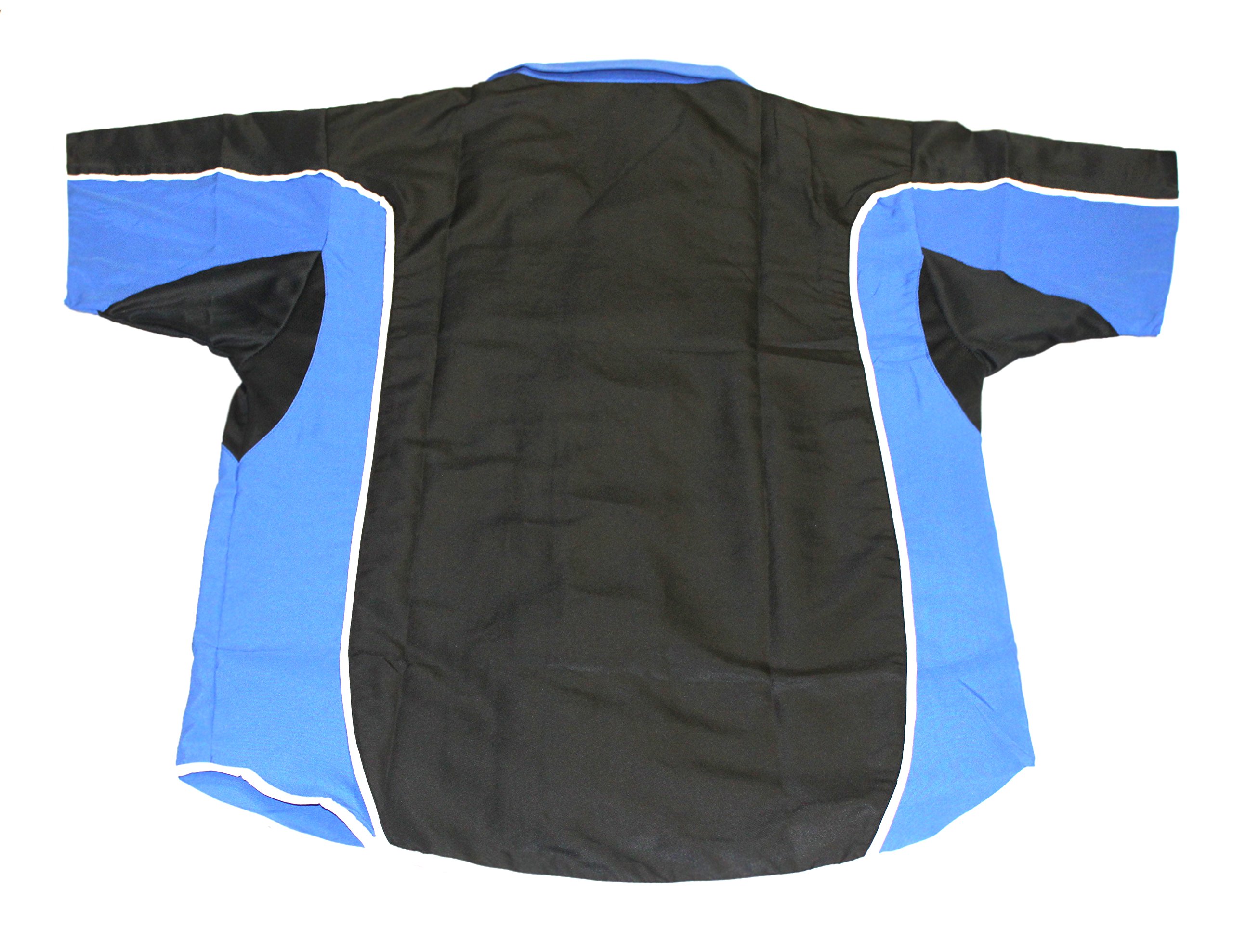 Lisaro Dart - Camisa para dardos, color azul y negro