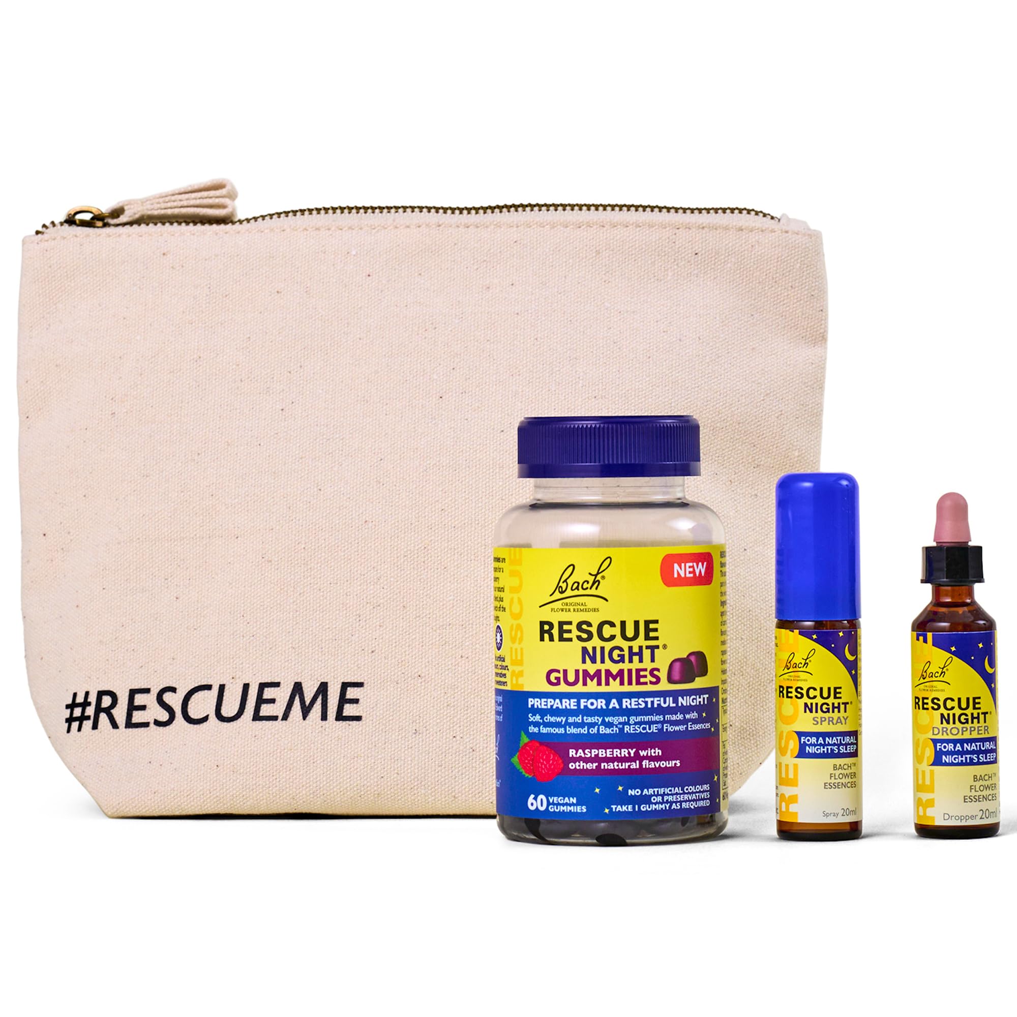 Remedy Soothing Sleep Gift Set, Helping You Drift Off to Sleep, Flower Essence Night Bundle, Natural Emotional Wellness, Sleep Spray Gummies and Dropper, 3 Pack