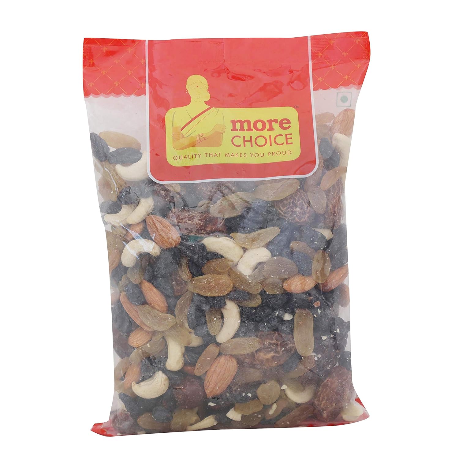 More Choice Mixed Dry Fruits, Dried, 500g Amazon.in Grocery