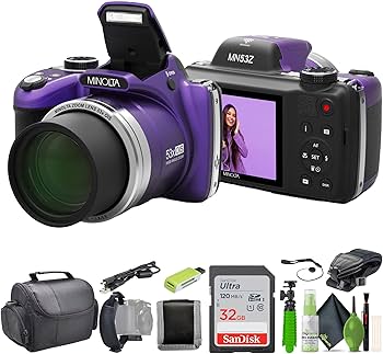 Amazon.com : MINOLTA MN53Z 16 MP / 1080P FHD Bridge Digital Camera