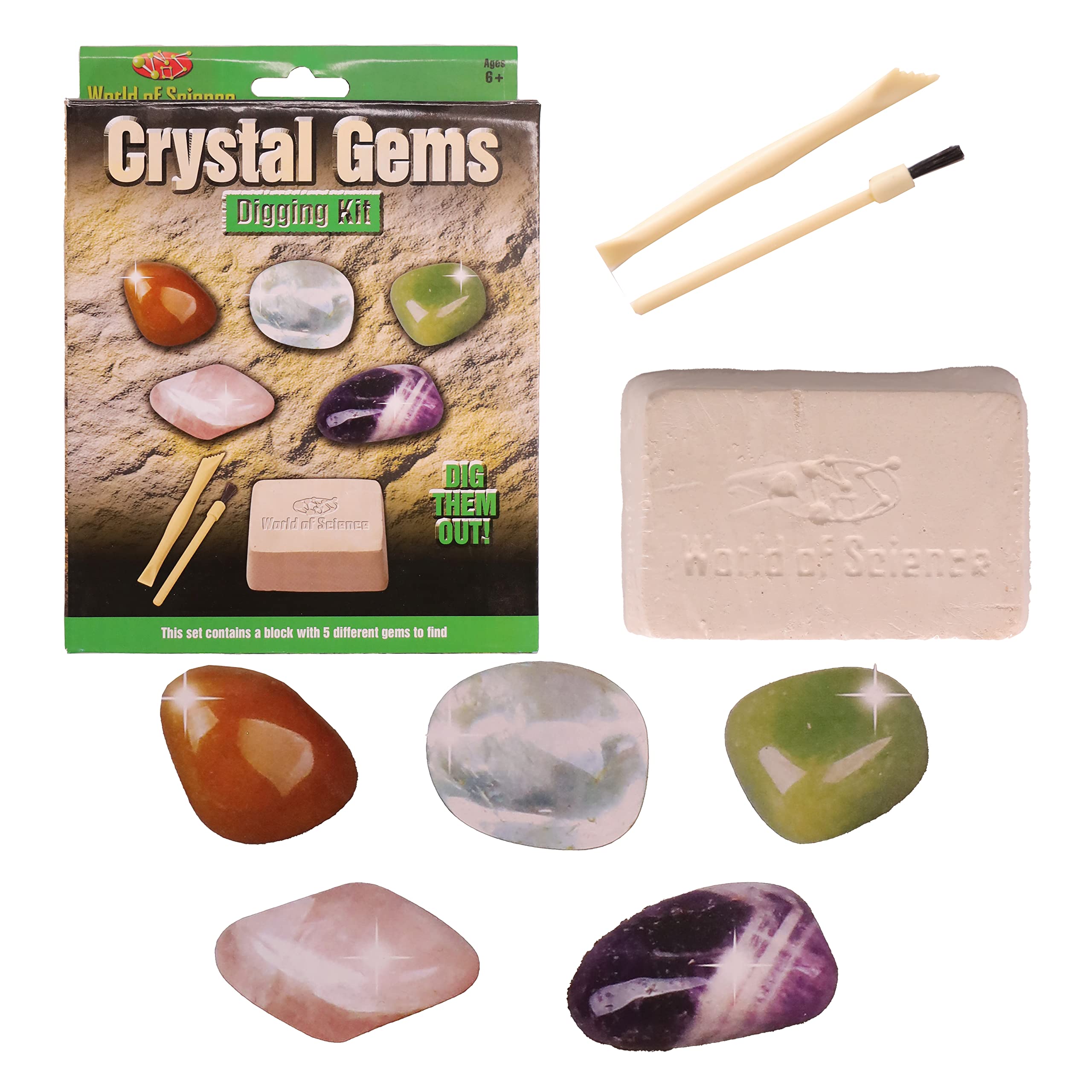 Gem Archaeology Dig Out Kit, Discover a Selection of Shiny Gems in this ...