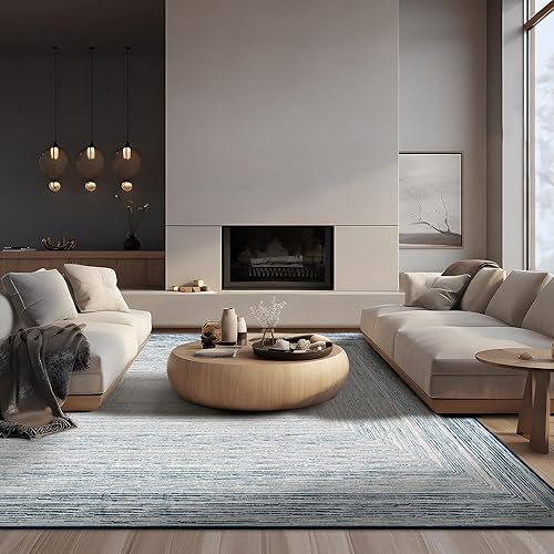 Miniatura 419 de Phantoscope Vintage Collection - Alfombra de área de 8 x 10 pies, alfombra grande para sala de estar, lavable, bohemio, antideslizante