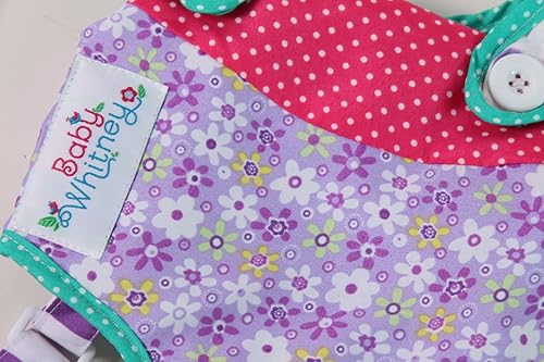 Miniatura 3 de Portabebés frontal pequeño de retazos para muñecas, se adapta a muñecas American Girl de 18 pulgadas