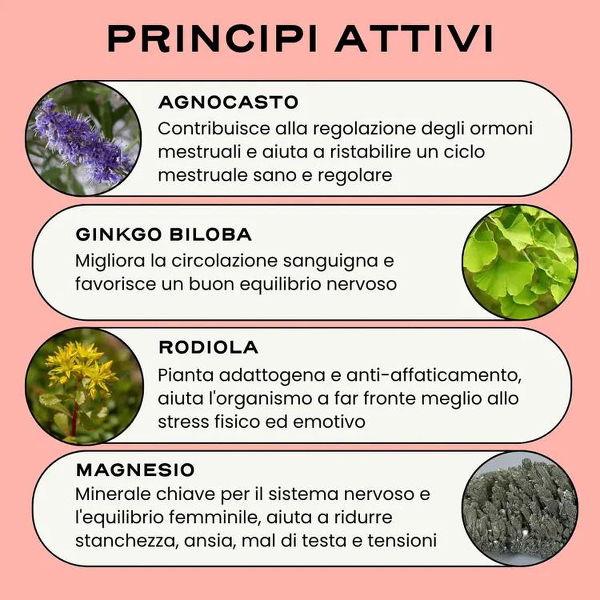 Circles CLEAR + BALANCE Duo Donna - Acne Ormonale & Equilibrio Ormonale - Zinco + Magnesio Bisglicinato + Agnocasto Bardana Rodiola - Post-Pillola SPM Ciclo Femminile - 120 Capsule Vegan Francia