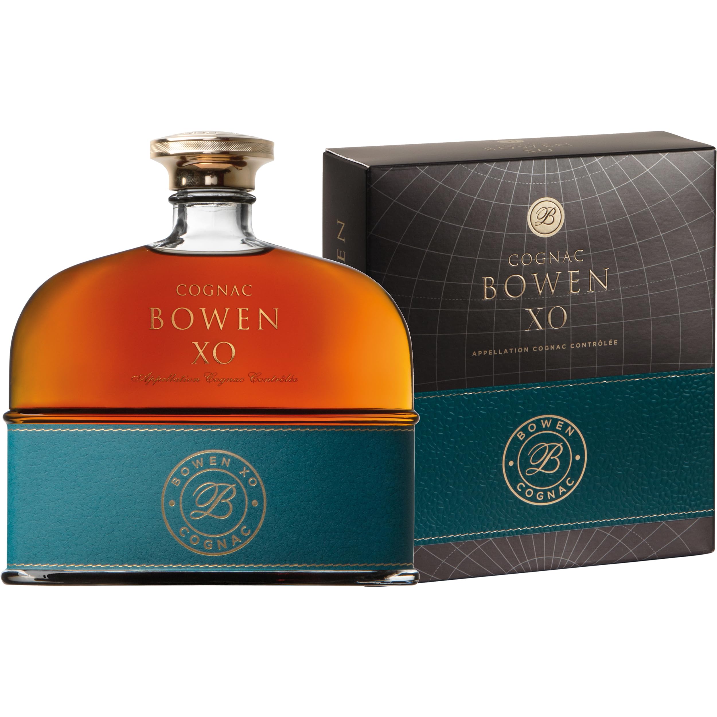Cognac Bowen XO 18-20 Jahre in GP Cognac Frankreich inkl. FeinWert E-Book (1 x 0.7 l)
