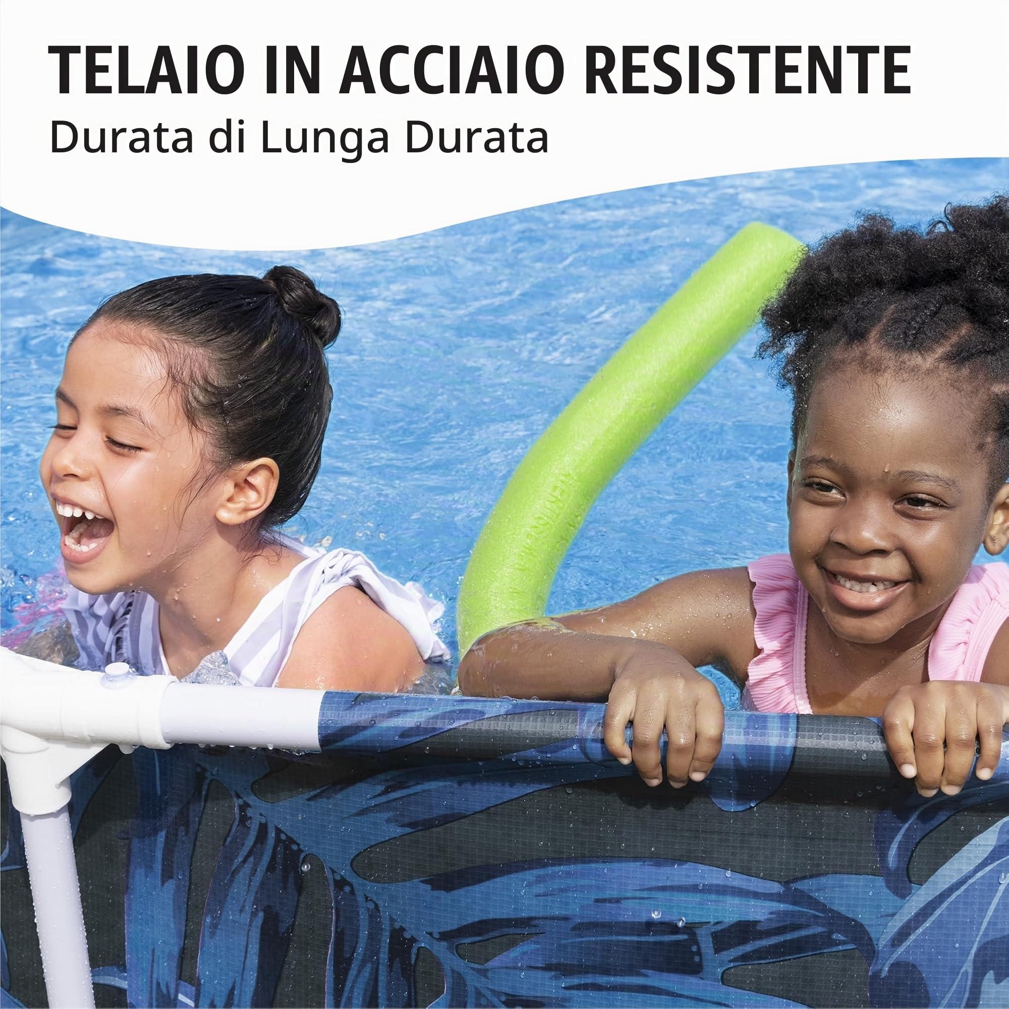 Bestway 56985 Set piscina fuori terra Steel Pro da 305x66 cm