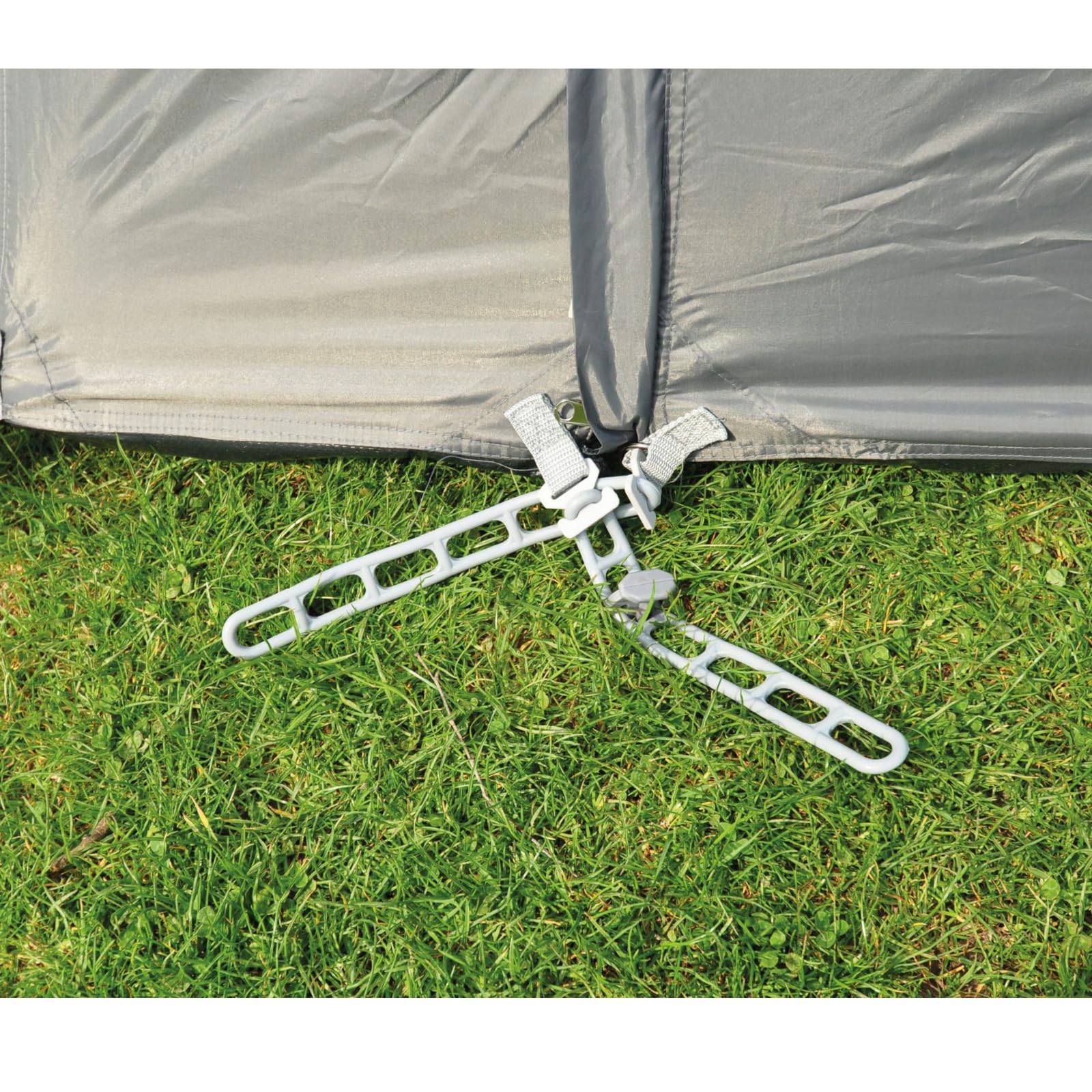 HowseHold Échelles pour auvent de caravane [Pack de 50] Sangles de tension extra robustes et résistantes aux vents/tempêtes - en caoutchouc flexible et solide