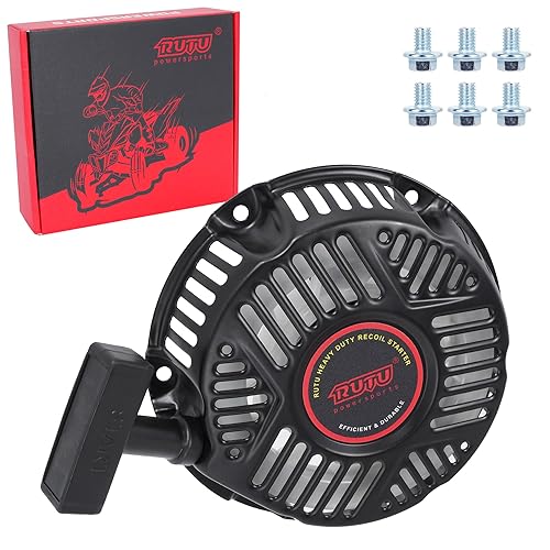 RUTU 590607 para reemplazo de arranque de retroceso Briggs y Stratton, montaje de arranque de tracción 163cc 208cc 590607 797276 para lavadora a