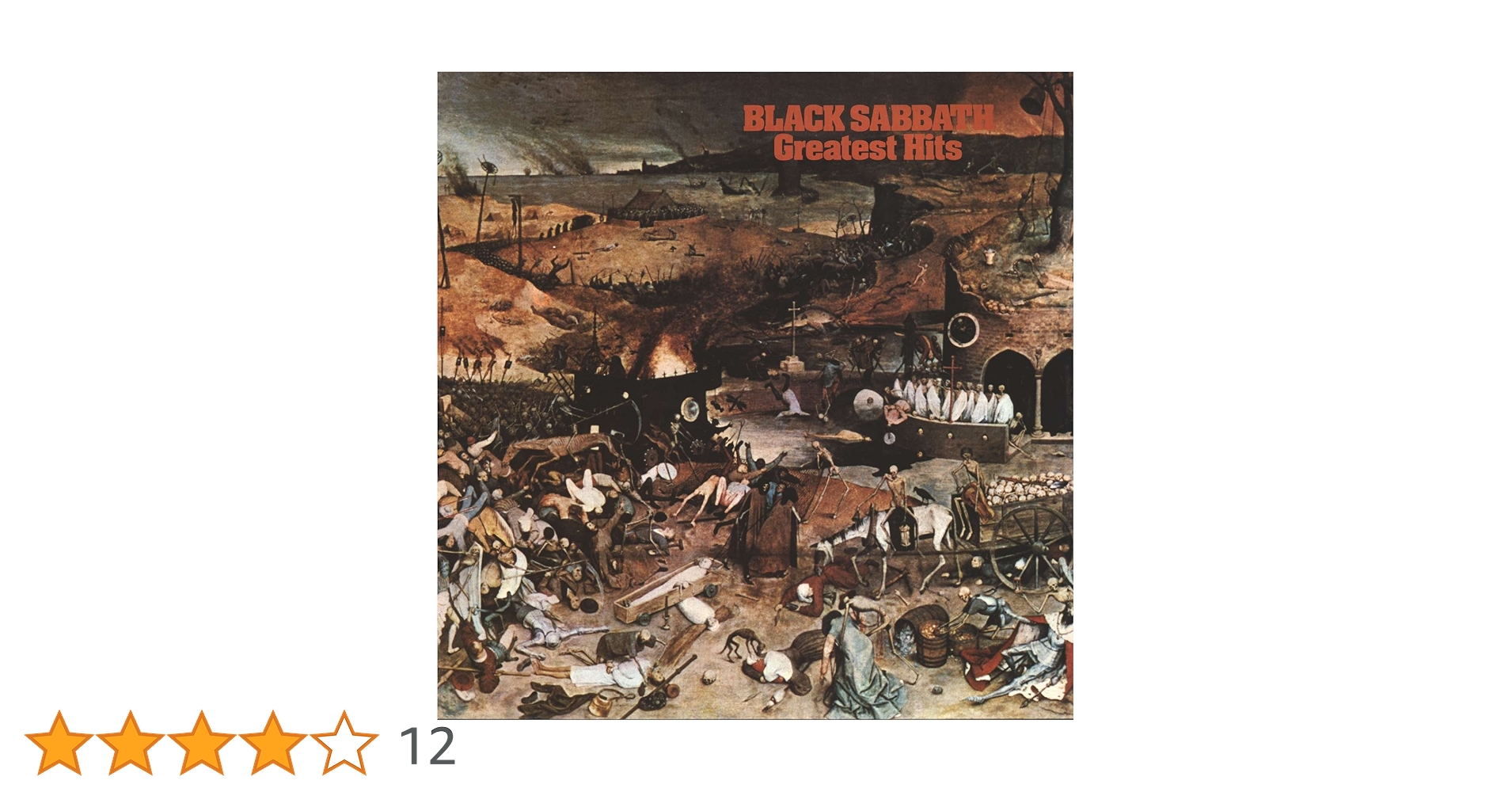 BLACK SABBATH Greatest Hits ピクチャーレコード BLACK SABBATH Greatest Hits ピクチャーレコード