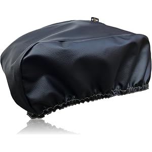 EL JEFE Black Waterproof Winch Cover - Automotive Exterior Accessories, Truck and Jeep Accessories - for 8,000-13,000 lb Winches, Jeep, ATV, Boat, Trailer - All Year Round Protection