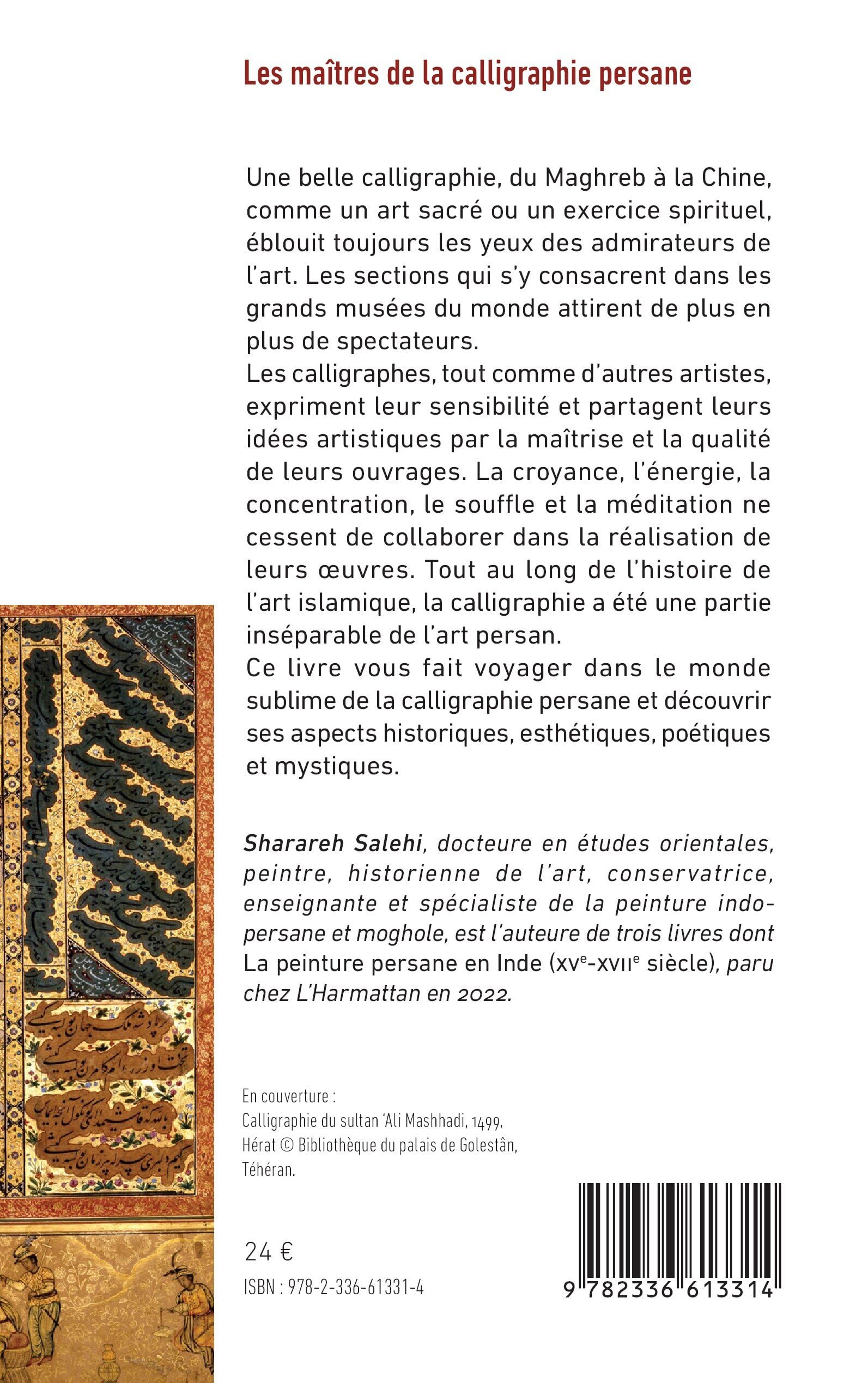 Les maîtres de la calligraphie persane
