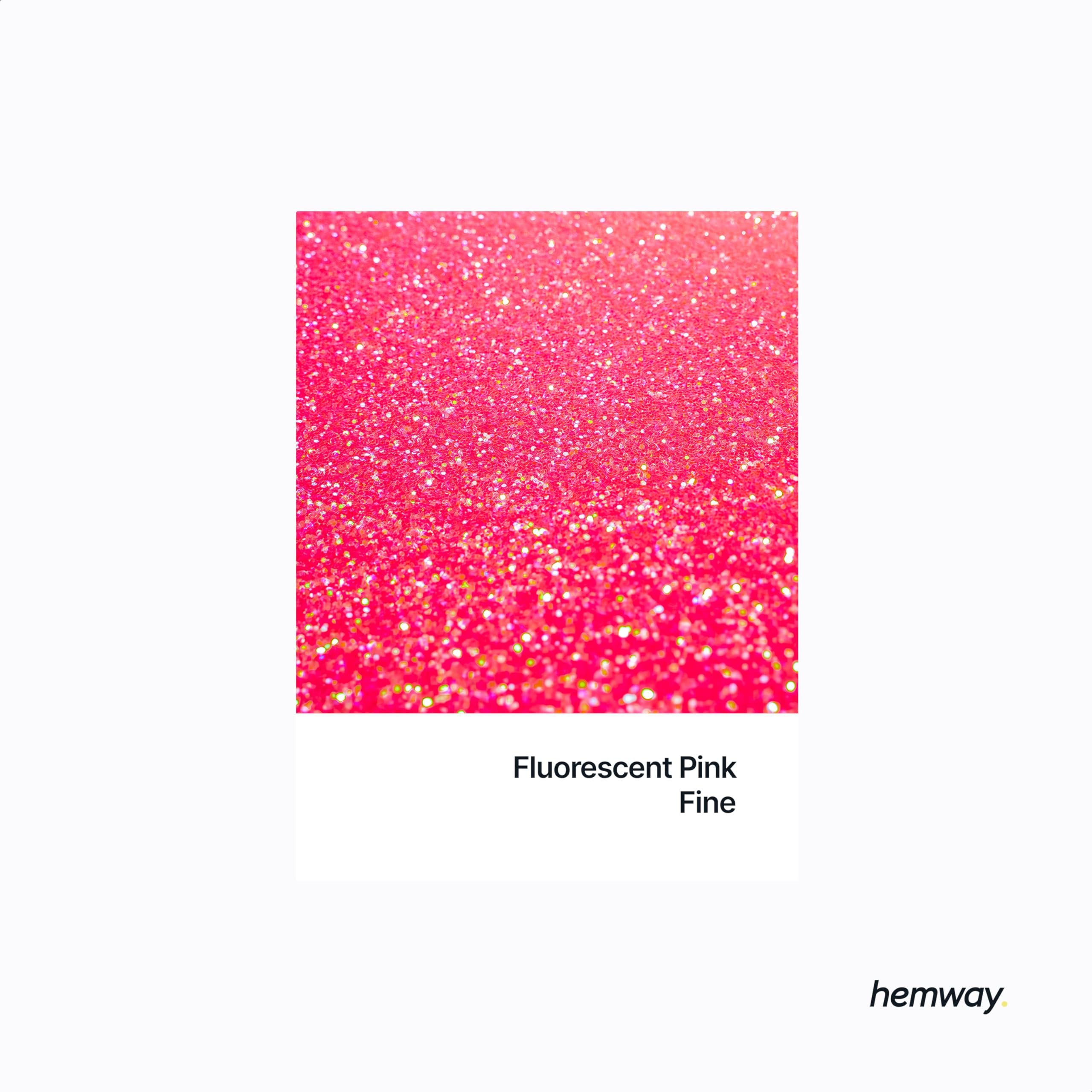 Hemway Glitter Shaker Fluorescent Pink 130g x2 Pack Fine, Craft Glitter Shakers for Resin & Epoxy Crafts - Image 2