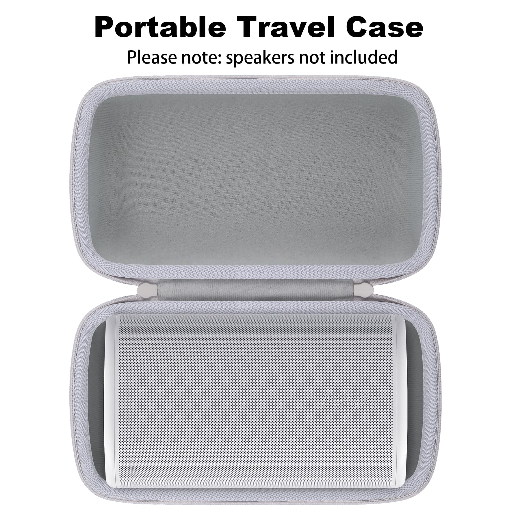 co2CREA Dur Étui de Voyage Rigide Housse Cas Coque pour Sonos Play Enceinte Portable(boîte Seule,Case Only)