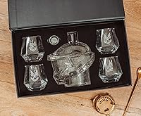 Vista 3 de Halo Infinite Master Chief - Juego de decantador de whisky con vasos (6 piezas)