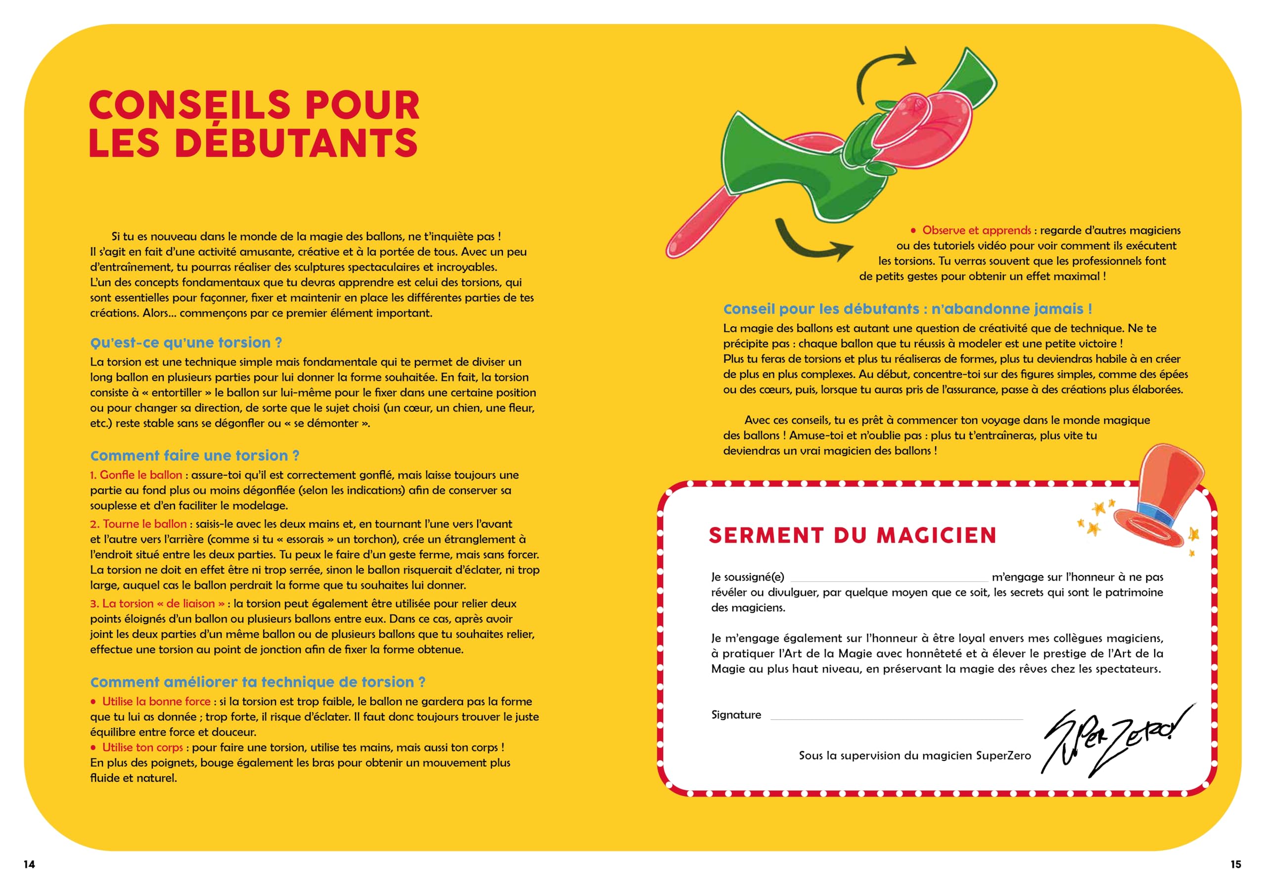 Le petit magicien des ballons - Créations magiques pour les enfants
