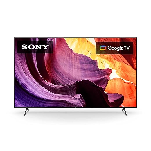 Sony 85 Inch 4K Ultra Hd Tv X80K Series: Led Smart Google Tv With Dolby Vision