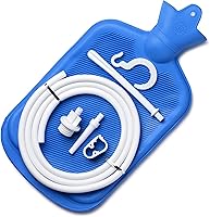 Vista 1 de CleanStream Kit de limpieza para botellas de agua para hombres y mujeres, bolsa de goma duradera de 2 cuartos de galón con tubo flexible de 5 pies