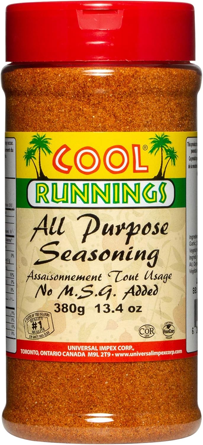 Cool Runnings Cool Runnings All Purpose Seasoning (No MSG), 380 Grams